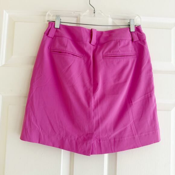 NWT Nike Golf Dri-Fit Performance Modern Rise Pink Skort Size 4 Golf Activewear - Picture 2 of 6